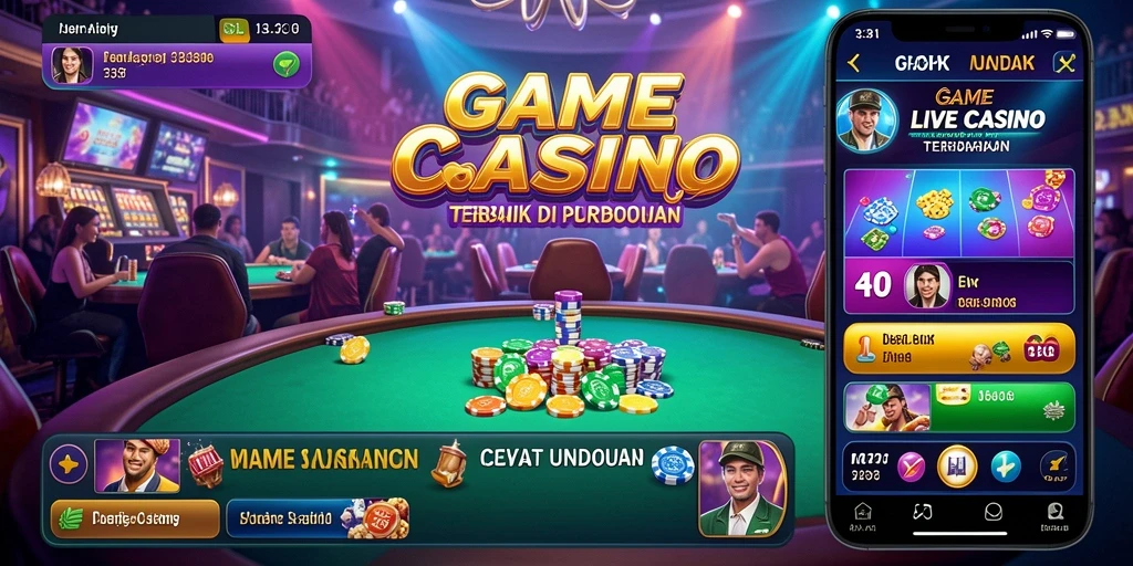 Screenshot gameplay Live Casino 33L dengan dealer profesional.