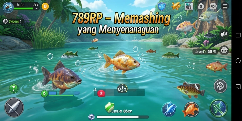 Tampilan gameplay memancing di 789RP yang seru dan menantang.