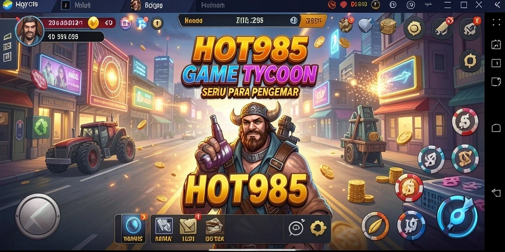 Tampilan gameplay HOT985 yang seru dan menantang.