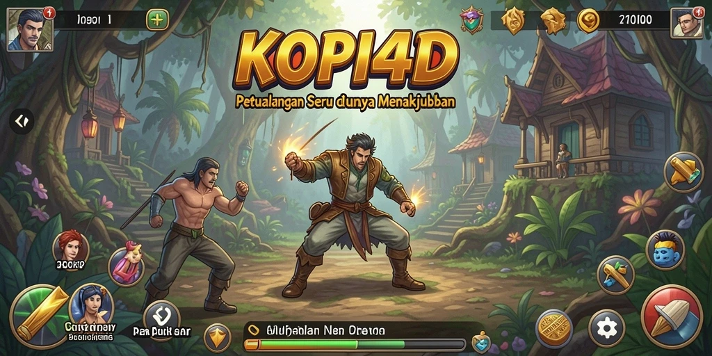 Tampilan gameplay menarik dari KOPI4D yang penuh petualangan.