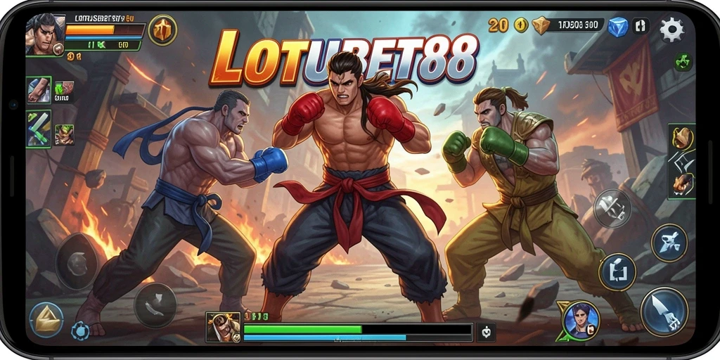 Gameplay LOTUSBET88 yang mendebarkan dan penuh aksi.