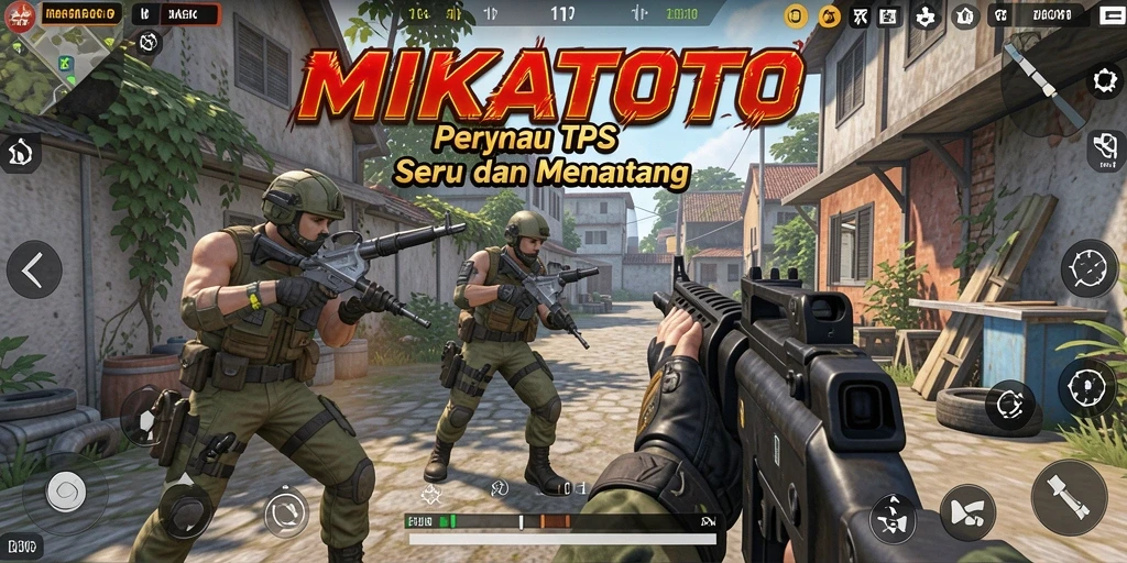 Gameplay MIKATOTO yang menegangkan dan penuh aksi.