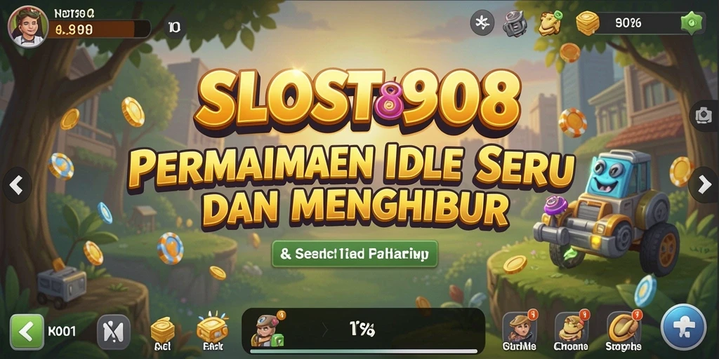 Tampilan gameplay SLOST8808 yang menarik dan santai.
