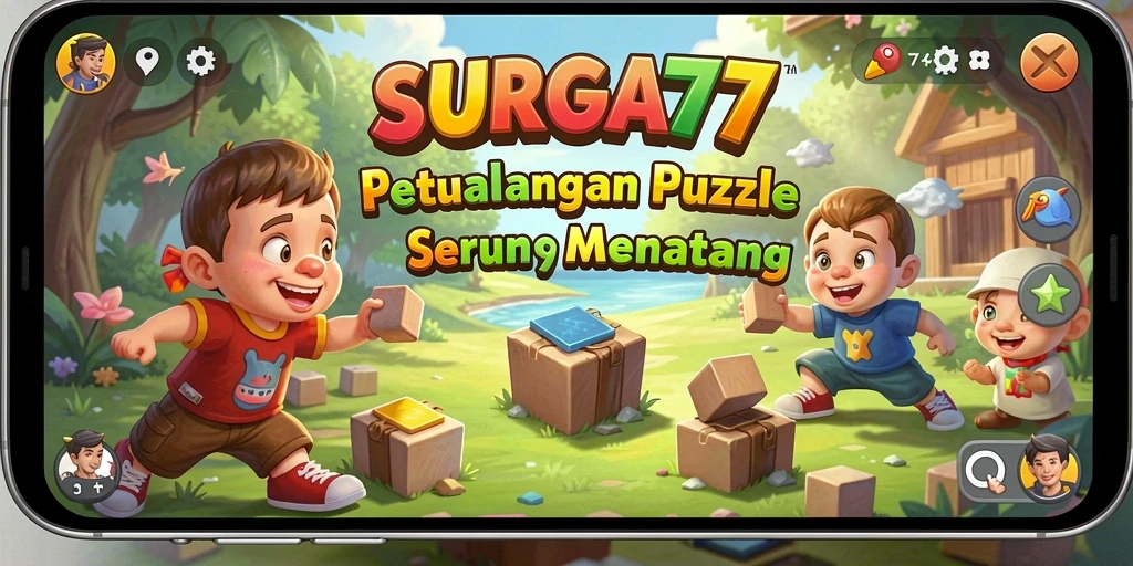 Gameplay penuh warna dan menantang dari SURGA77.