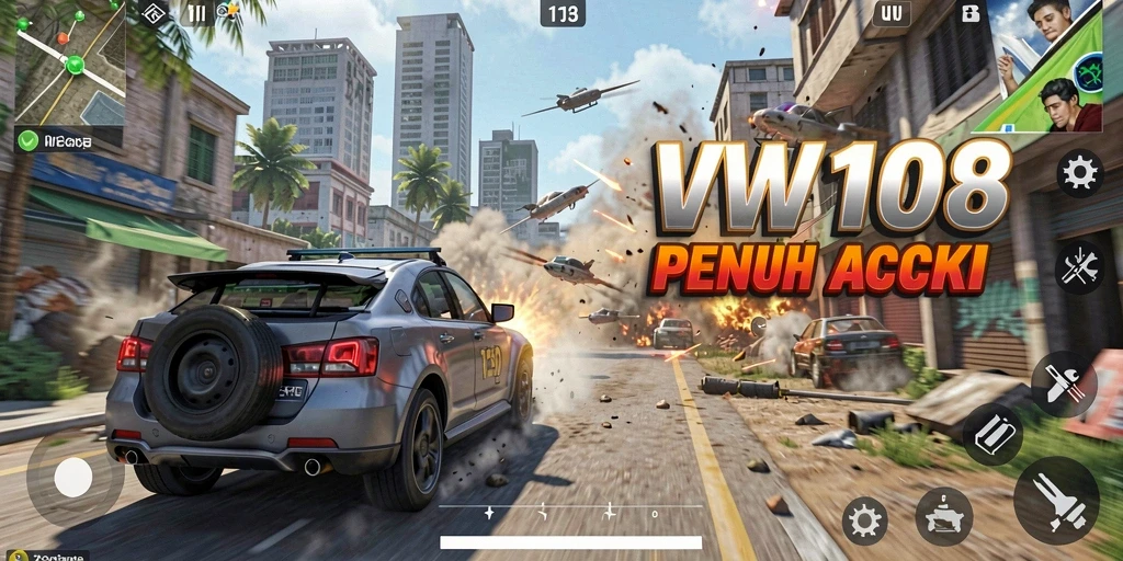 Tampilan menarik dari gameplay TPS VW108 yang mendebarkan.