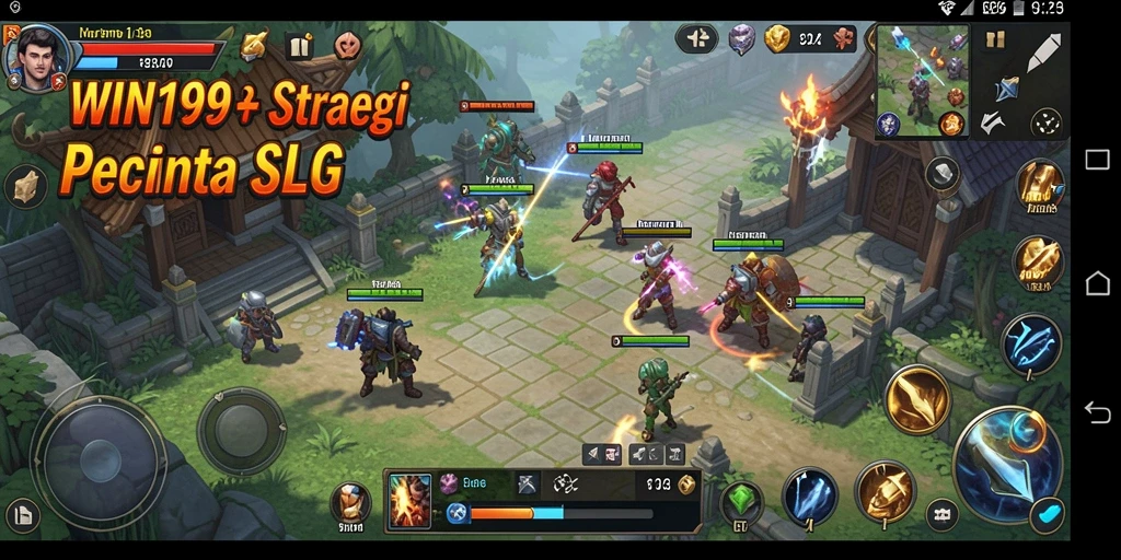 Tampilan gameplay mendebarkan di WIN199 dengan strategi SLG yang seru.
